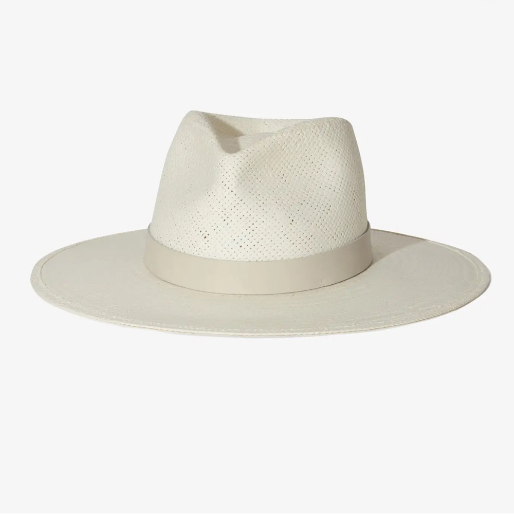 Janessa Leone Zoe Hat Packable Straw Fedora